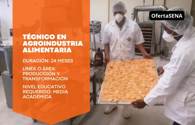 Técnico en Agroindustria Alimentaria – SENA Sofia Plus