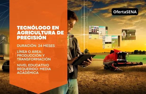 Tecnólogo en Agricultura de Precisión – SENA Sofia Plus