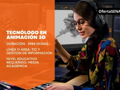 Tecnólogo en Animación 3D