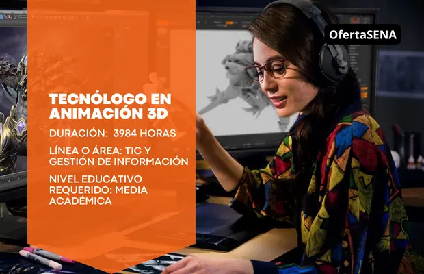 Tecnólogo en Animación 3D – SENA