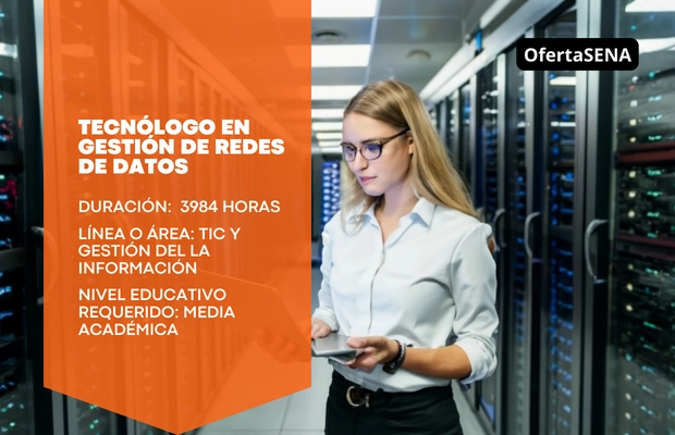 Tecnólogo en Gestión de Redes de Datos – SENA Sofia Plus