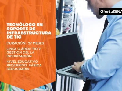 Tecnólogo en Soporte de Infraestructura de Tic