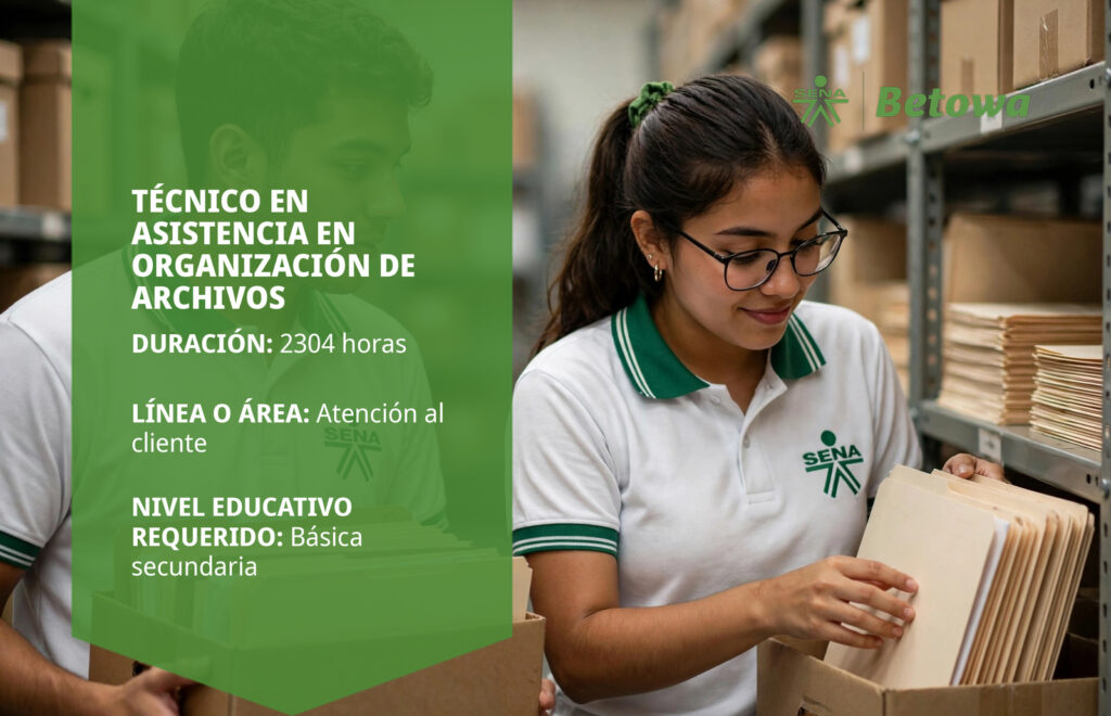 Técnico en Asistencia en Organización de Archivos
