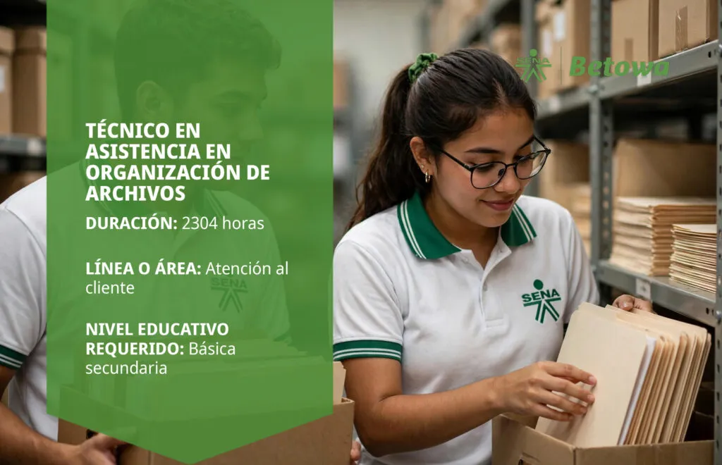 Técnico en Asistencia en Organización de Archivos