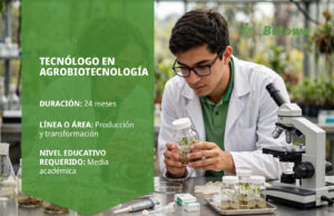 Tecnólogo en Agrobiotecnología – SENA Betowa: portada del programa