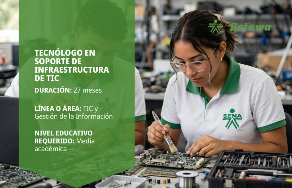 Tecnólogo en Soporte de Infraestructura de Tic