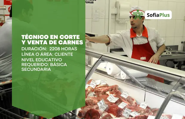 Carrera Técnico en Corte y venta de carnes