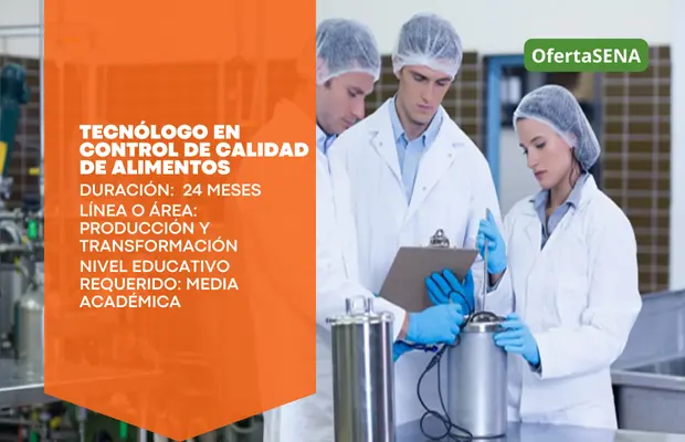 Carrera Tecnólogo En Control de Calidad de Alimentos