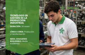 Tecnólogo en Gestión de la Producción Industrial – SENA Betowa: portada del programa