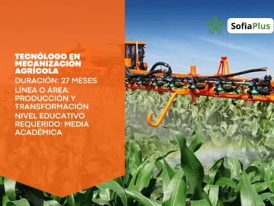 Carrera Tecnólogo en Mecanización Agrícola SENA Betowa