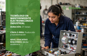 Tecnólogo en Mantenimiento Electromecánico Industrial