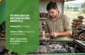 Tecnólogo en Mecanización Agrícola