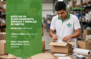 Auxiliar en Almacenamiento, Empaque y Embalaje de Objetos – SENA Betowa: portada del programa