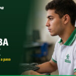 Estudiante del SENA presentando la Prueba Fase I de selección en el computador