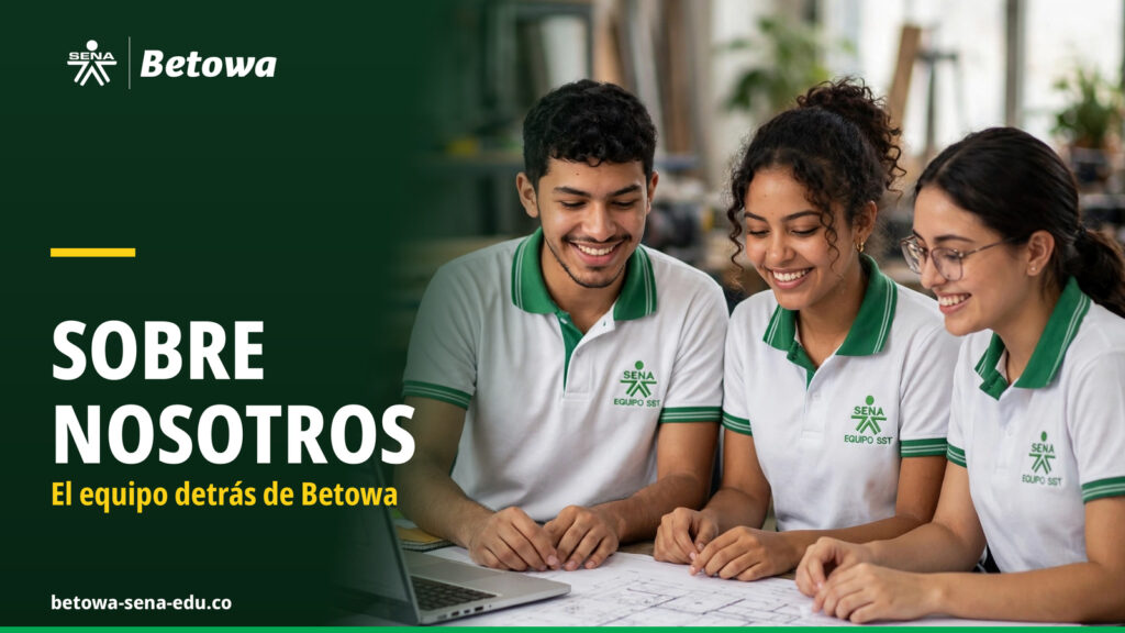 Equipo de aprendices del SENA colaborando en Betowa