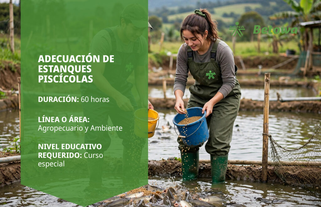 Curso SENA de adecuación de estanques piscícolas – Betowa
