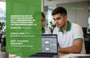 Curso SENA de administración de servicios Microsoft 365 y herramientas de productividad para las organizaciones 4.0 – Betowa