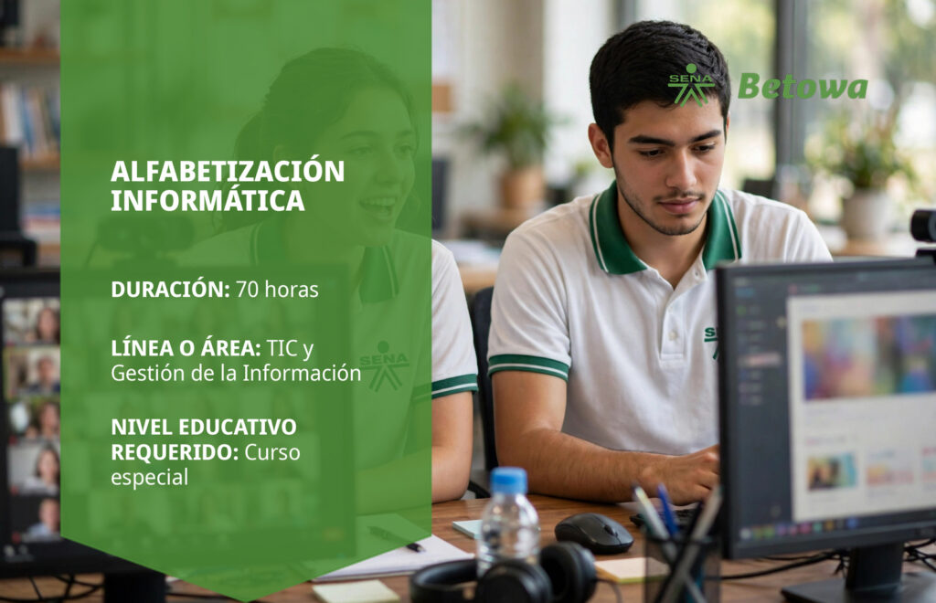 Curso SENA de alfabetización informática – Betowa