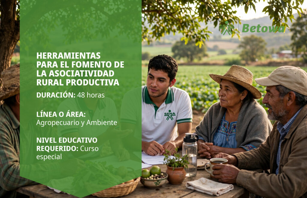 Curso SENA de herramientas para el fomento de la asociatividad rural productiva – Betowa