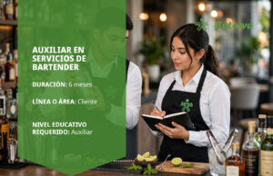 Auxiliar en Servicios de Bartender – SENA Betowa