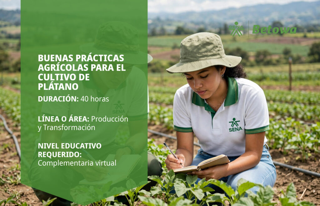 Curso SENA de buenas prácticas agrícolas para el cultivo de plátano – Betowa