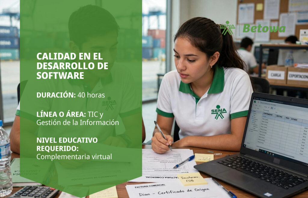 Curso SENA de calidad en el desarrollo de software – Betowa