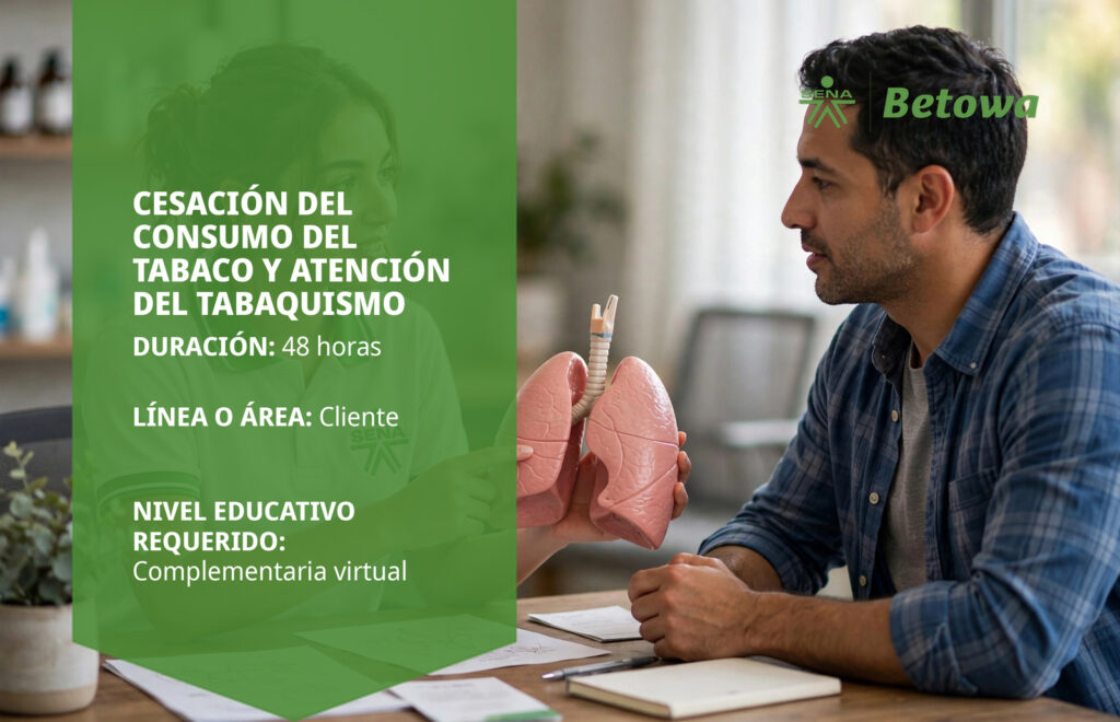 Curso SENA de cesación del consumo del tabaco y atención del tabaquismo – Betowa