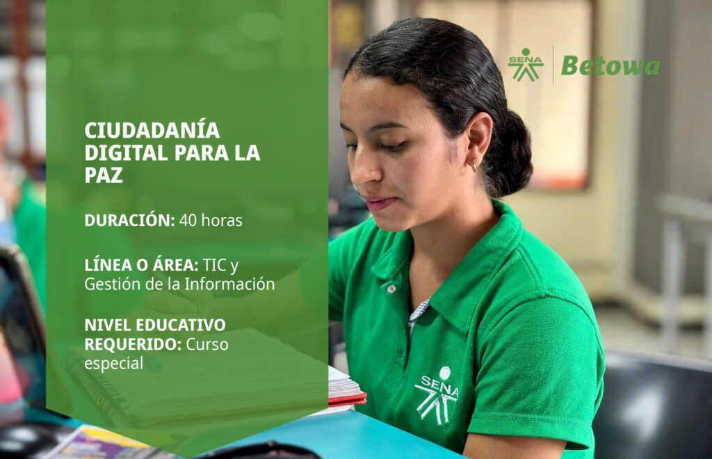 Curso SENA de ciudadanía digital para la paz – Betowa