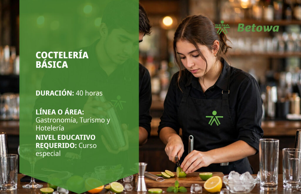 Curso SENA de coctelería básica – Betowa