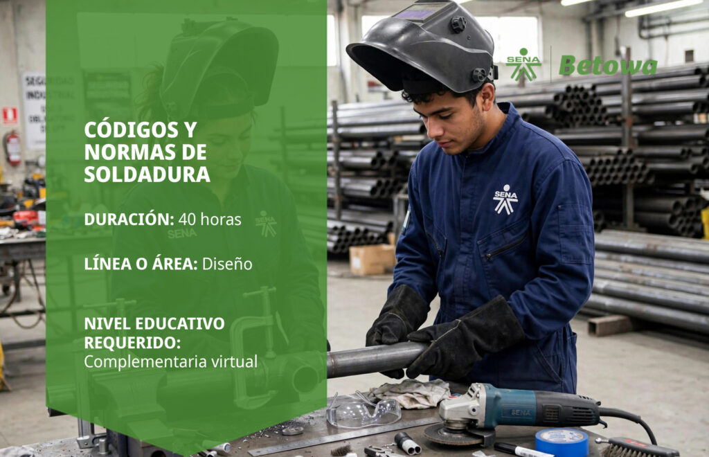 Curso SENA de códigos y normas de soldadura – Betowa