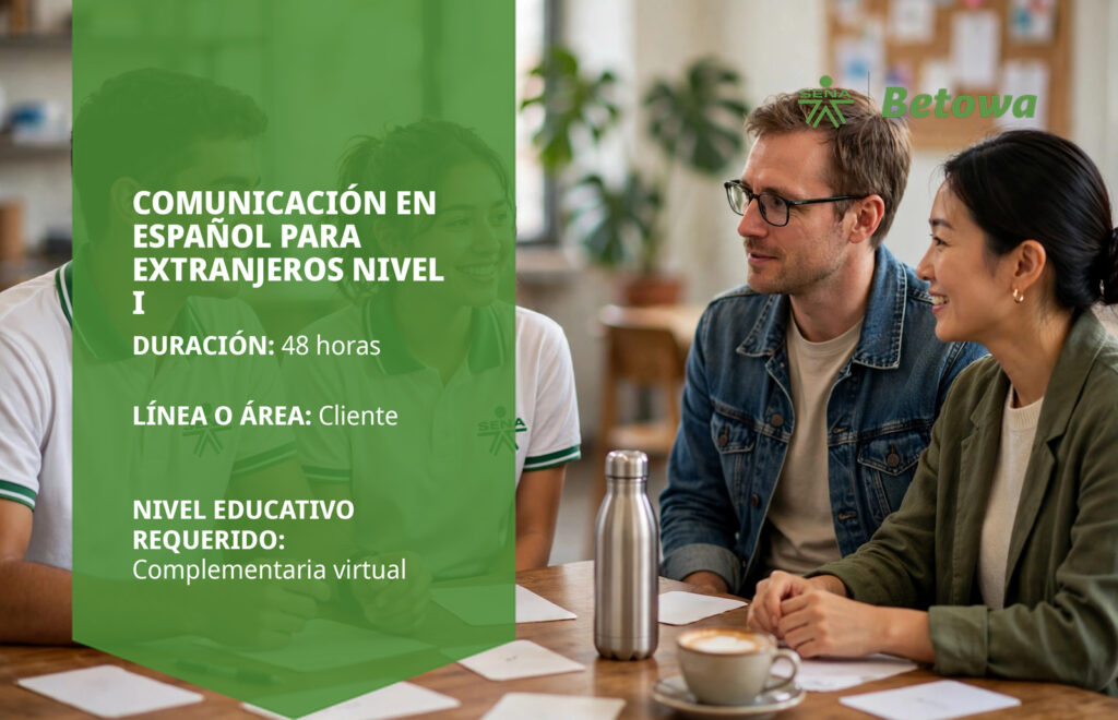 Curso SENA de español para extranjeros nivel I – Betowa