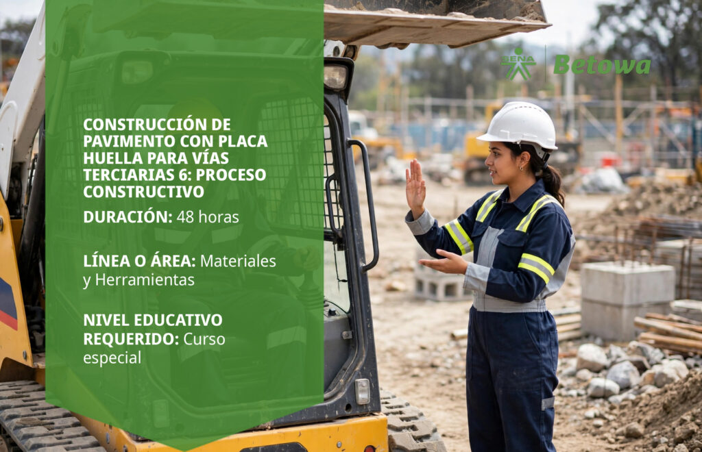 Curso SENA de placa huella 6 proceso constructivo – Betowa