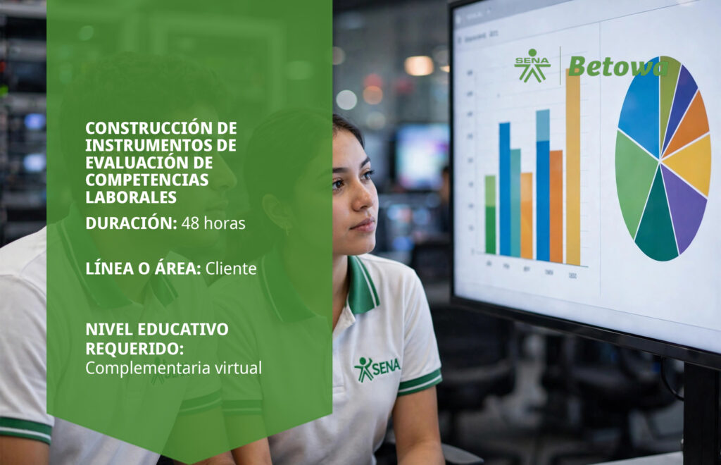 Curso SENA de construcción de instrumentos de evaluación de competencias laborales – Betowa