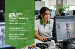 Curso SENA de Corel Draw textos y organización de objetos – Betowa