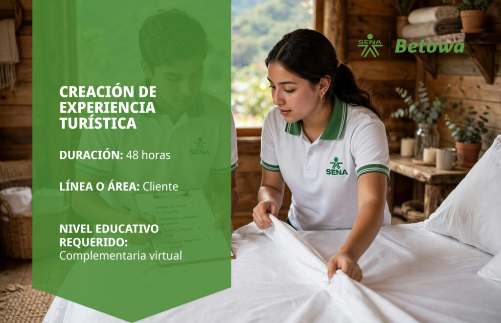 Curso SENA de creación de experiencia turística – Betowa