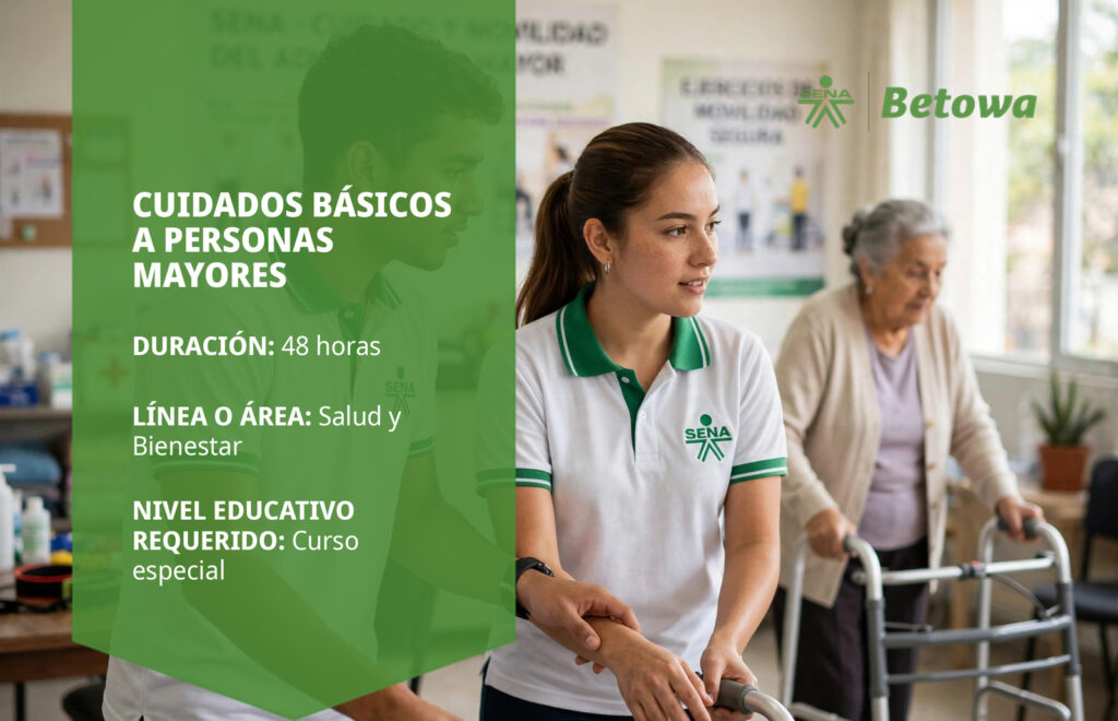 Curso SENA de cuidados básicos a personas mayores – Betowa