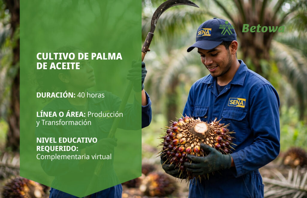 Curso SENA de cultivo de palma de aceite – Betowa