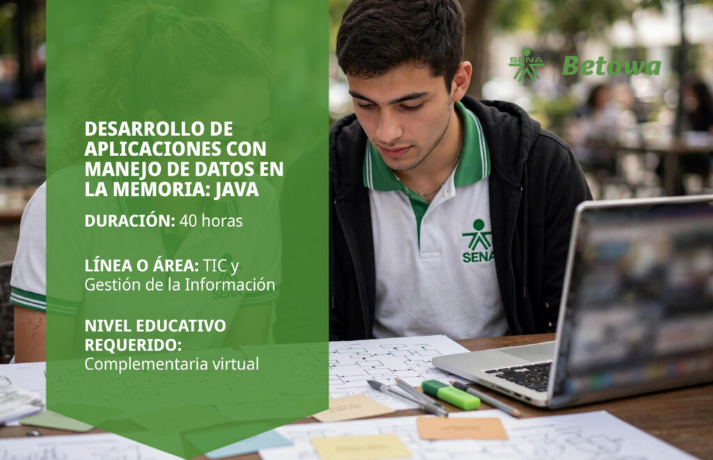 Curso SENA de manejo de datos en la memoria con Java – Betowa