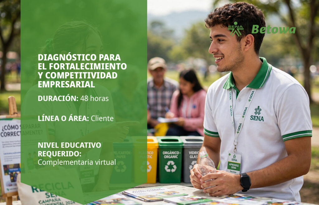 Curso SENA de diagnóstico para el fortalecimiento y competitividad empresarial – Betowa