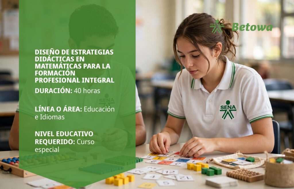 Curso SENA de estrategias didácticas en matemáticas para la FPI – Betowa