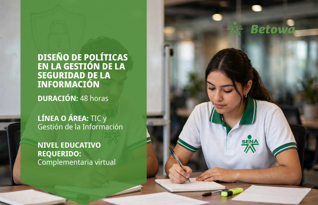 Curso SENA de diseño de políticas de seguridad de la información – Betowa