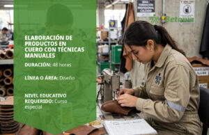 Curso SENA de elaboración de productos en cuero con técnicas manuales – Betowa