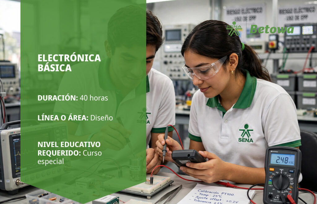Curso SENA de electrónica básica – Betowa