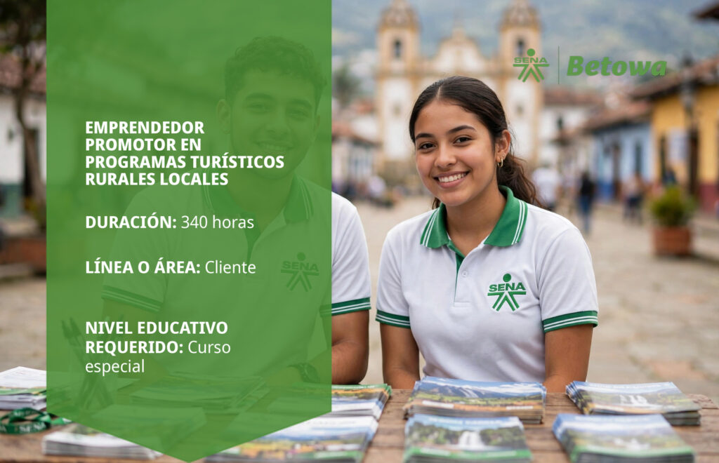 Curso SENA de emprendedor promotor en programas turísticos rurales – Betowa