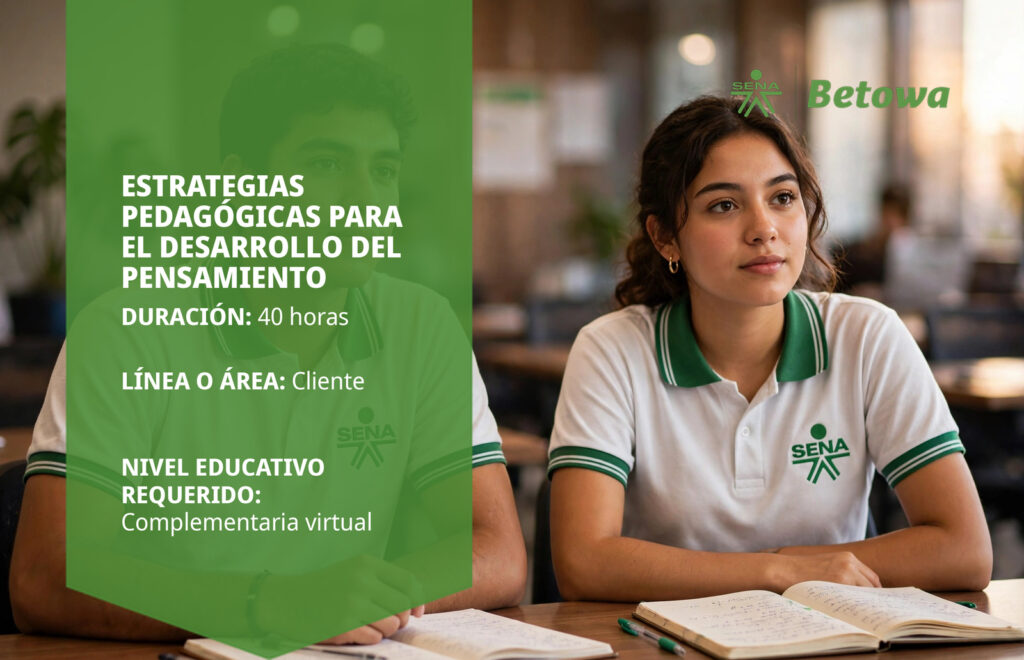 Curso SENA de estrategias pedagógicas para el desarrollo del pensamiento – Betowa