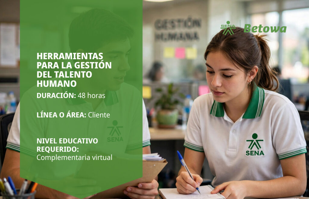 Curso SENA de herramientas para la gestión del talento humano – Betowa