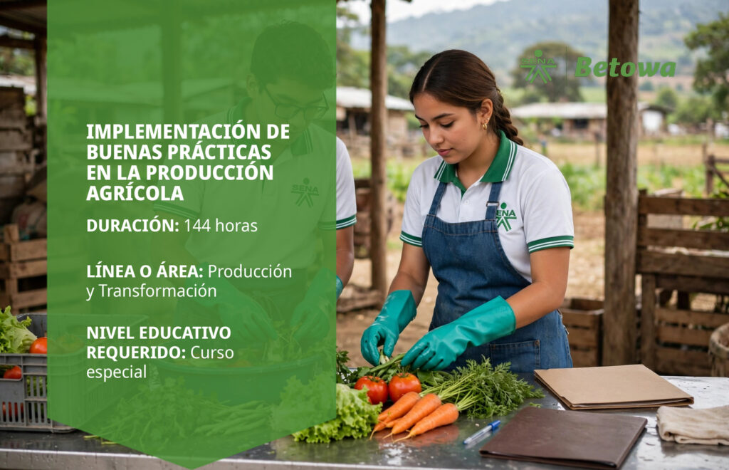 Curso SENA de implementación de buenas prácticas en la producción agrícola – Betowa