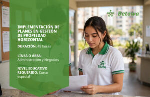 Curso SENA de implementación de planes en gestión de propiedad horizontal – Betowa