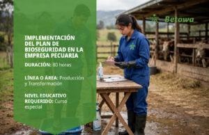 Curso SENA de implementación del plan de bioseguridad en la empresa pecuaria – Betowa
