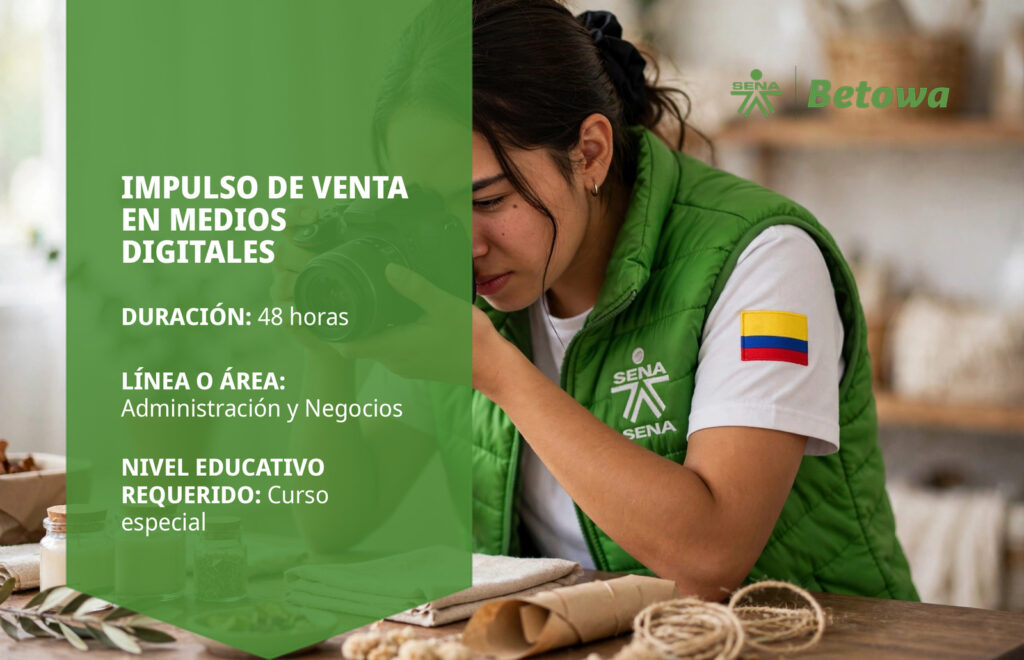 Curso SENA de impulso de venta en medios digitales – Betowa